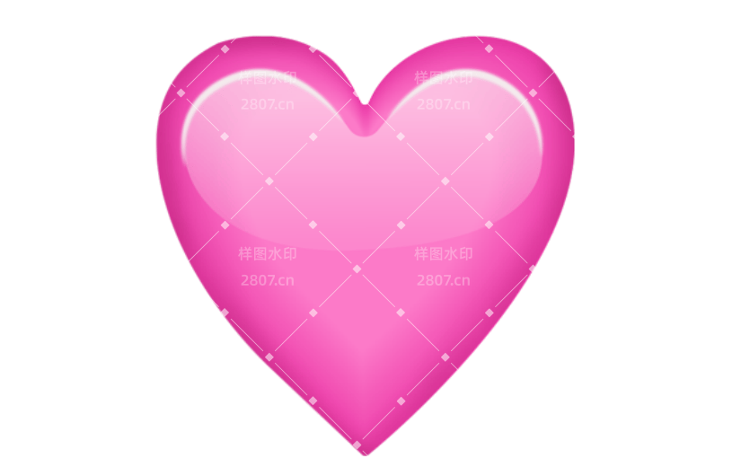 通用爱心卡通感贴纸