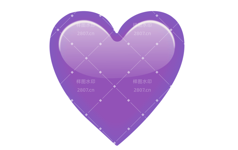 通用爱心卡通感贴纸