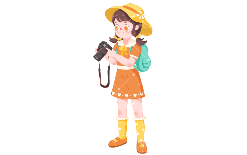 二次元少女风-旅游行业