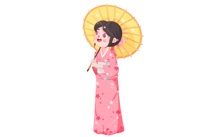 二次元少女风-旅游行业
