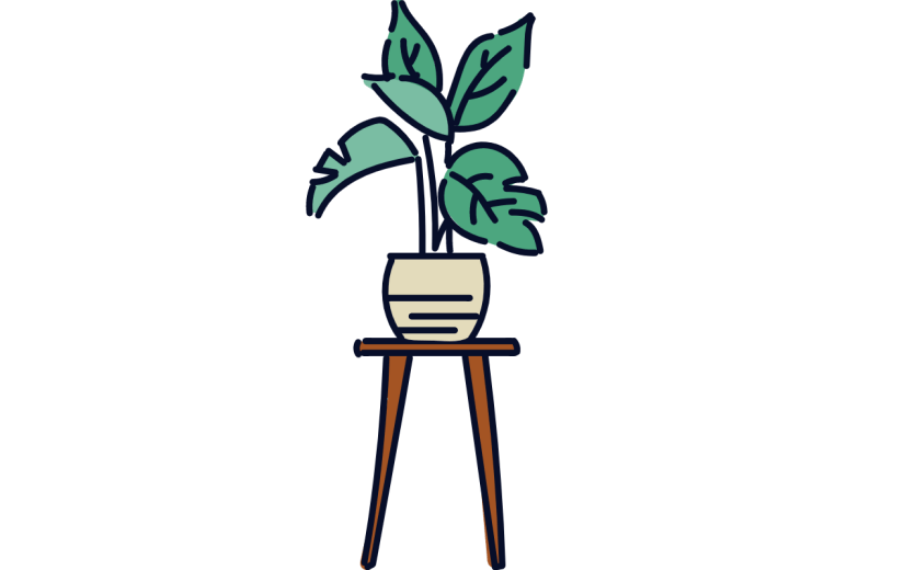 高质量人物插画-植物