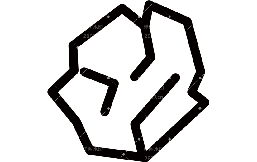 高质量人物插画-废纸团