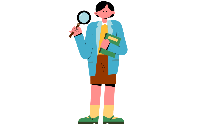 高质量人物插画-女孩