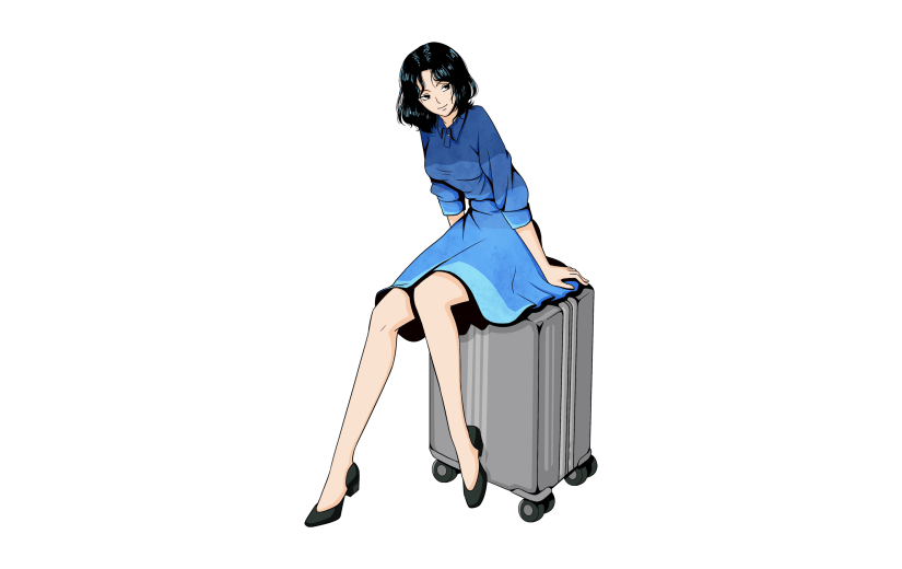 高质量人物插画-少女漫画
