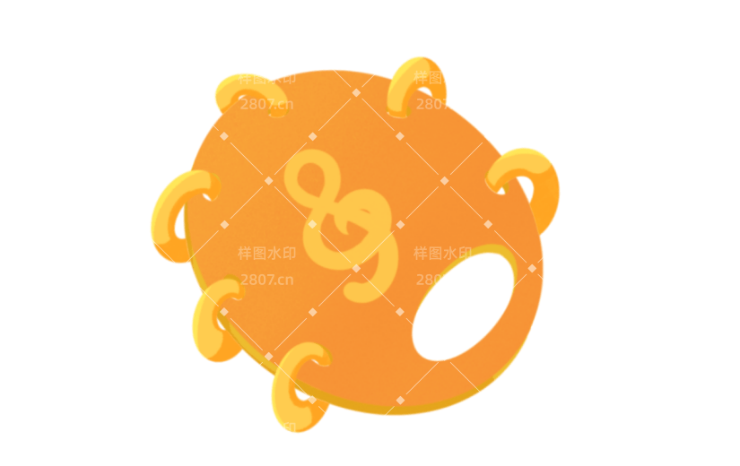 高质量人物插画-扁平肌理可爱-道具