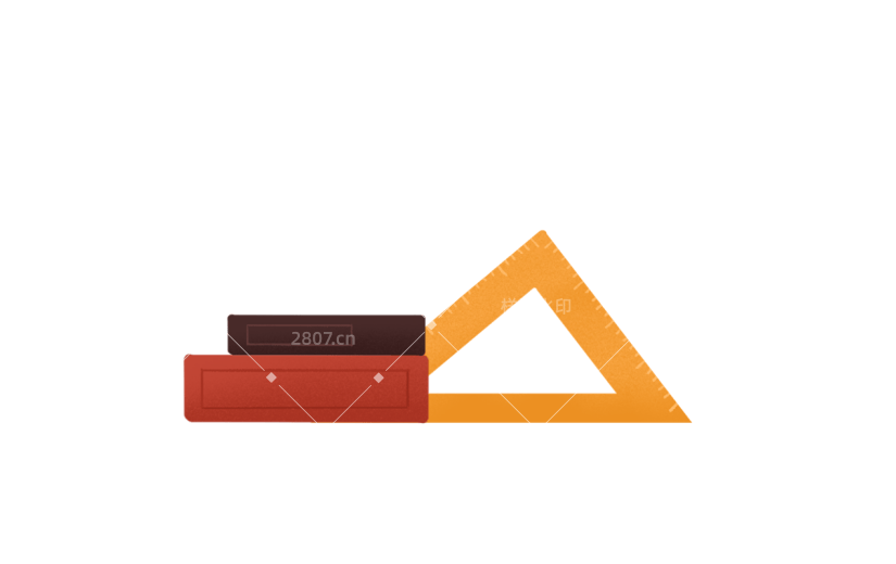 高质量人物插画-扁平肌理可爱-道具