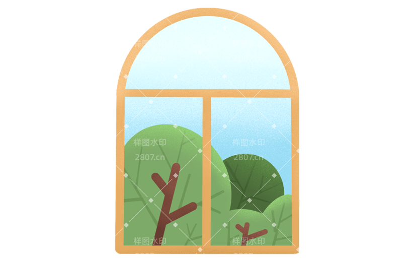 高质量人物插画-扁平肌理可爱-道具