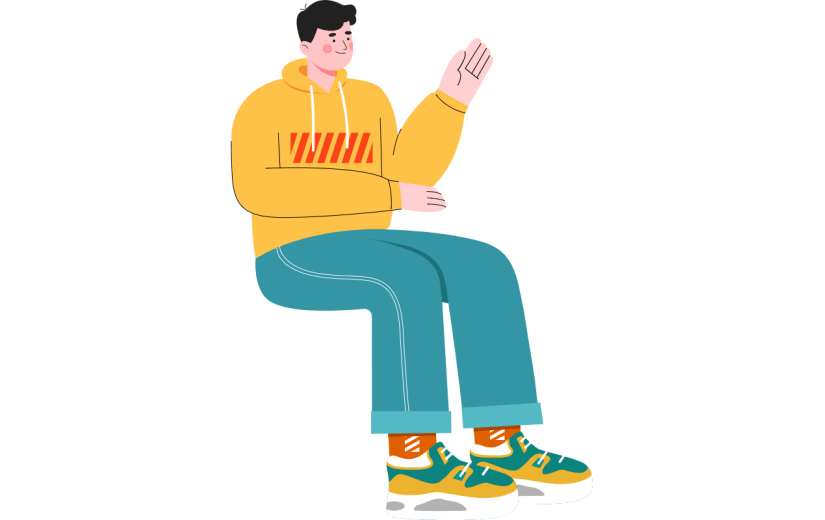 扁平套系素材-人物动态