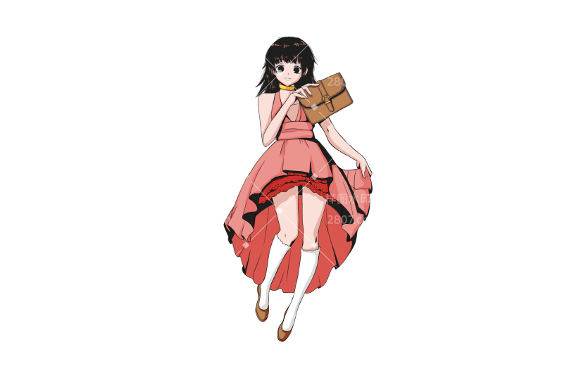 高质量人物插画-少女漫画