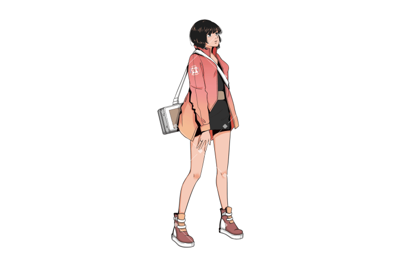 高质量人物插画-少女漫画