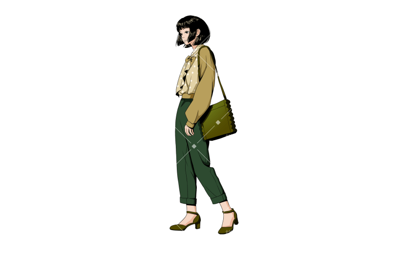 高质量人物插画-少女漫画