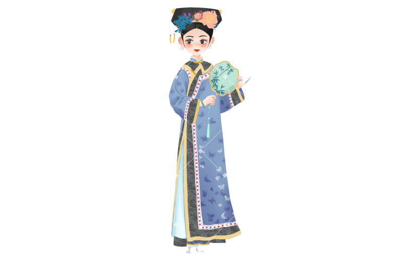 少数民族高质量人物插画