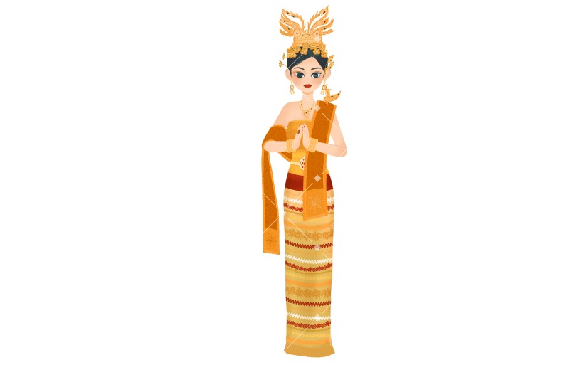 少数民族高质量人物插画