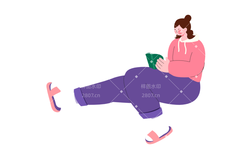 扁平套系素材-人物动态