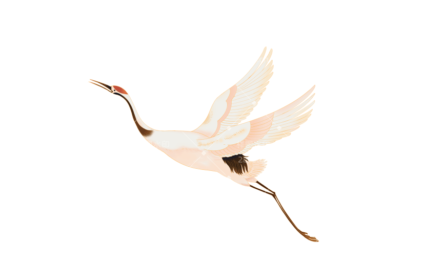 牛年春节祥瑞中国风美女人物插画