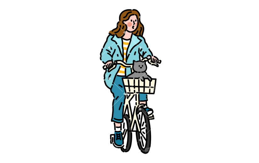 高质量人物插画-粗线条风格