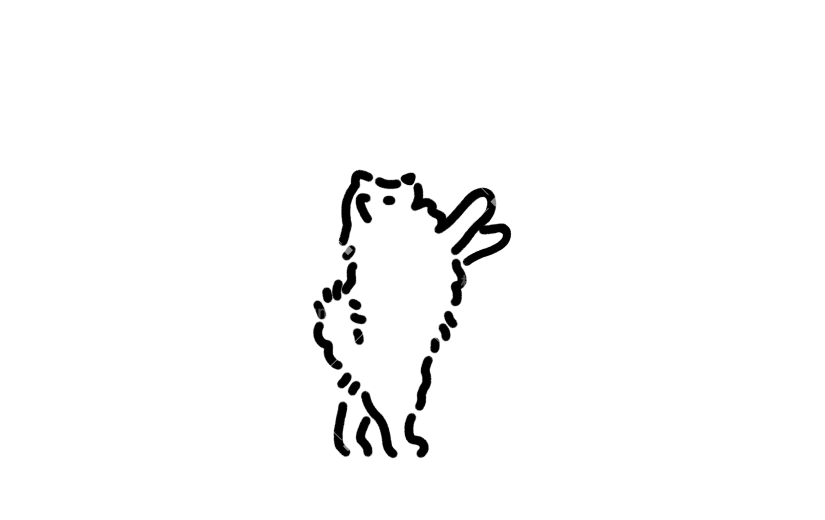 高质量人物插画-粗线条风格