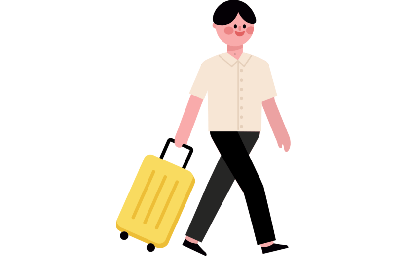 可爱扁平-旅游/生活服务