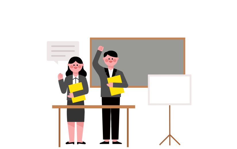 可爱扁平-上班族