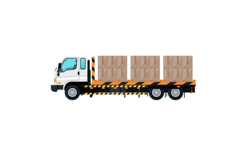 扁平套系-交通工具-货车