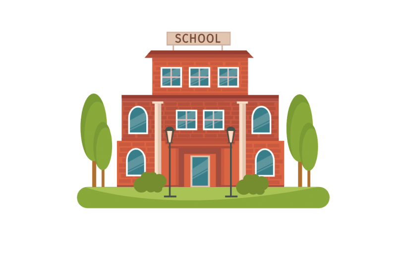 扁平套系-功能型建筑-学校