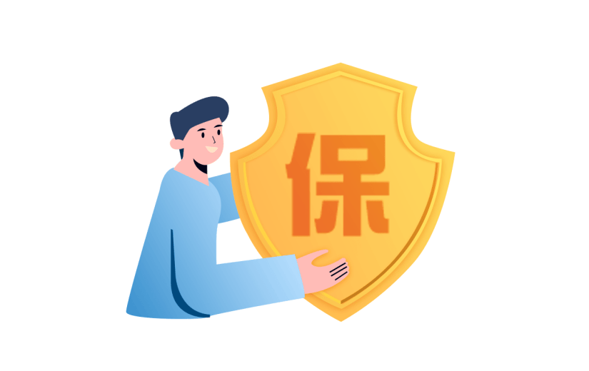 卡通感金融行业人物元素