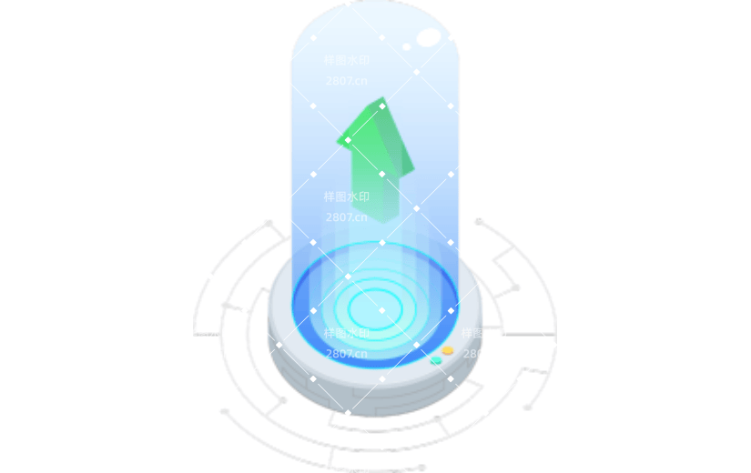 2.5D写实科技形象元素