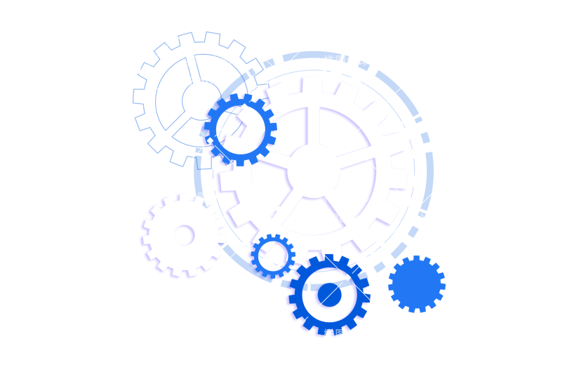 现代简约科技齿轮元素