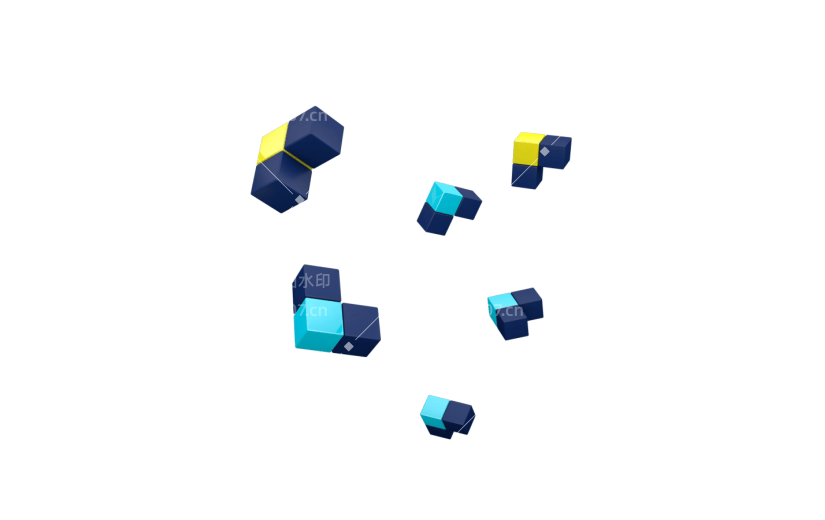 元素C4D立体科技元素