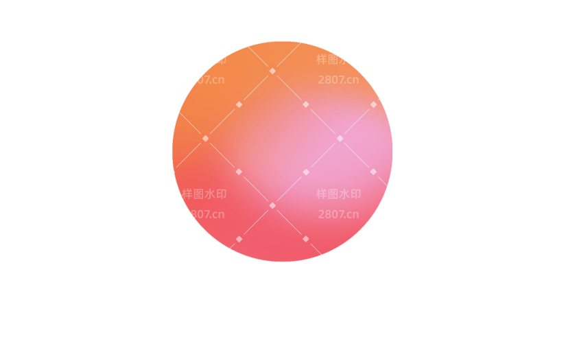 渐变球体通用元素