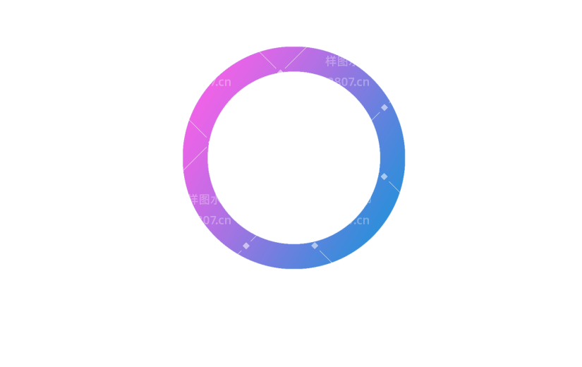 渐变圆环通用元素
