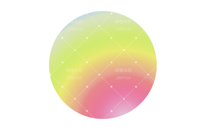 渐变球体