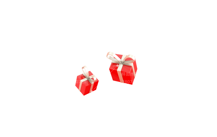 元素C4D立体礼包