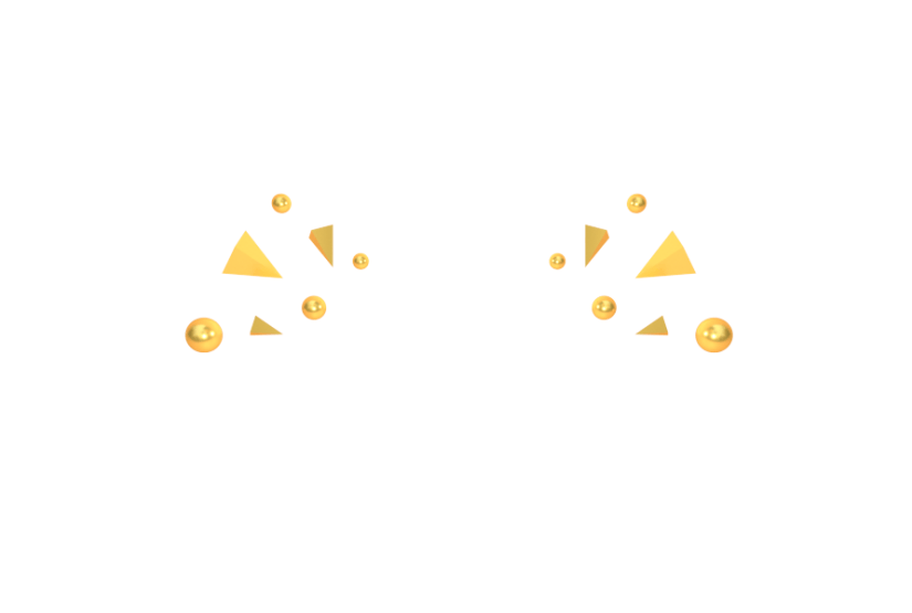 C4D立体电商金属漂浮物