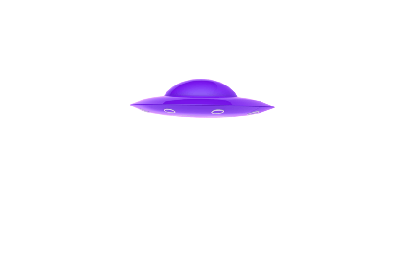 元素C4D立体飞船