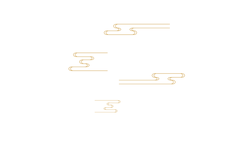 元素扁平夏日端午节祥云