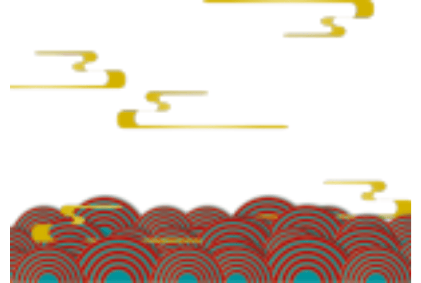 中式中国风云纹创意元素