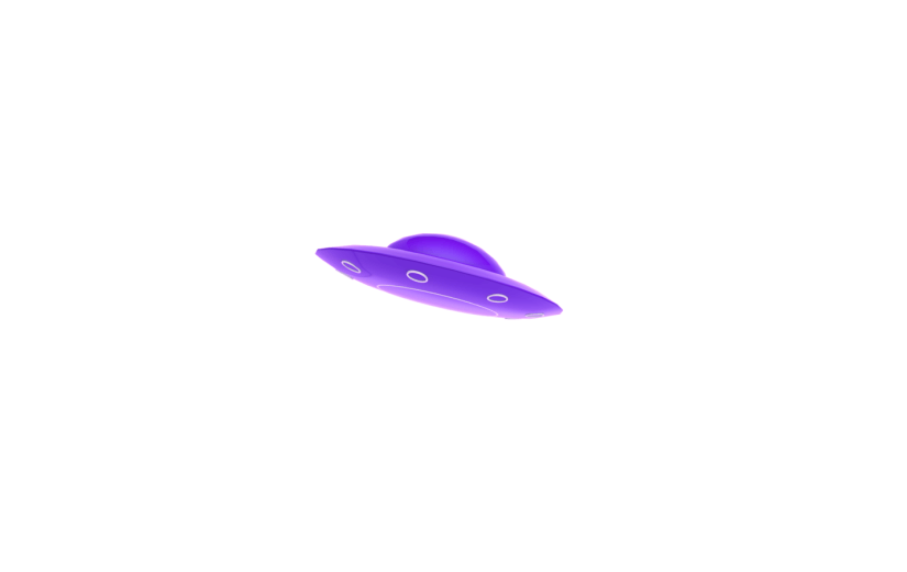 元素C4D立体飞船