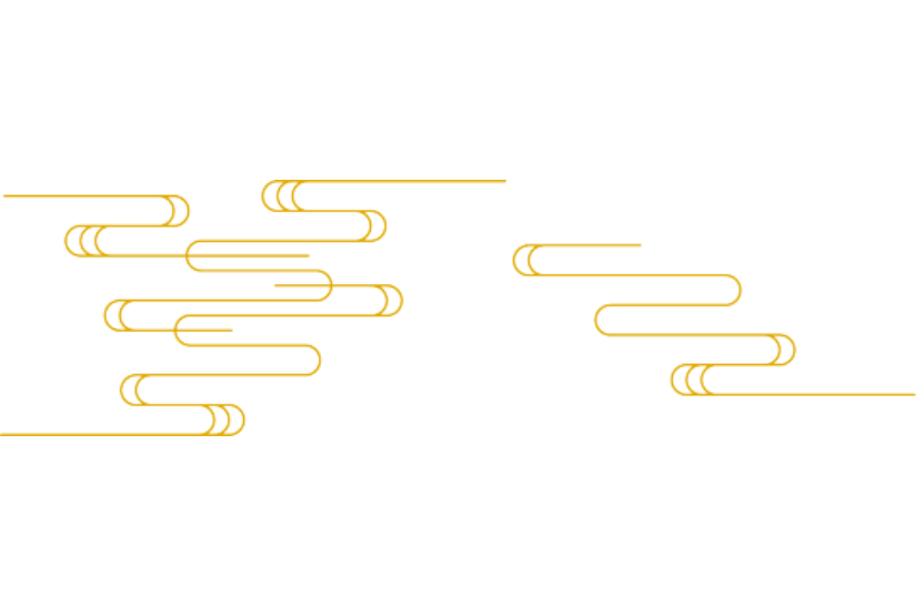 矢量中国风云纹插画元素