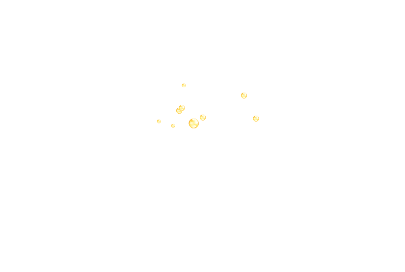 金色气泡漂浮素材
