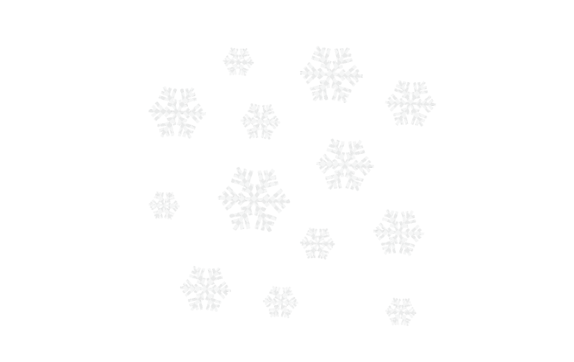 元素卡通立冬雪花元素