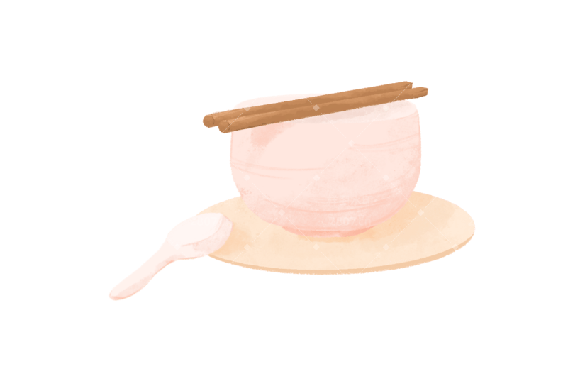 小红书家居茶具小清新插画风元素贴纸
