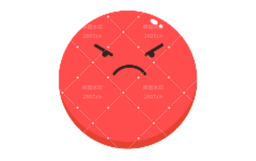 表情包搞怪生气情绪手绘动态贴纸