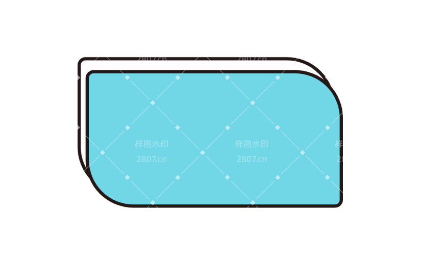 基础框线贴纸