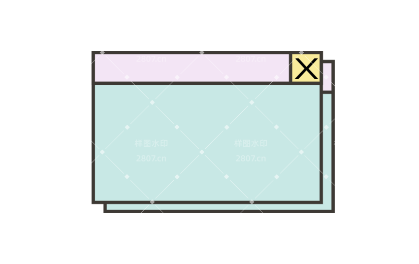 基础框线贴纸
