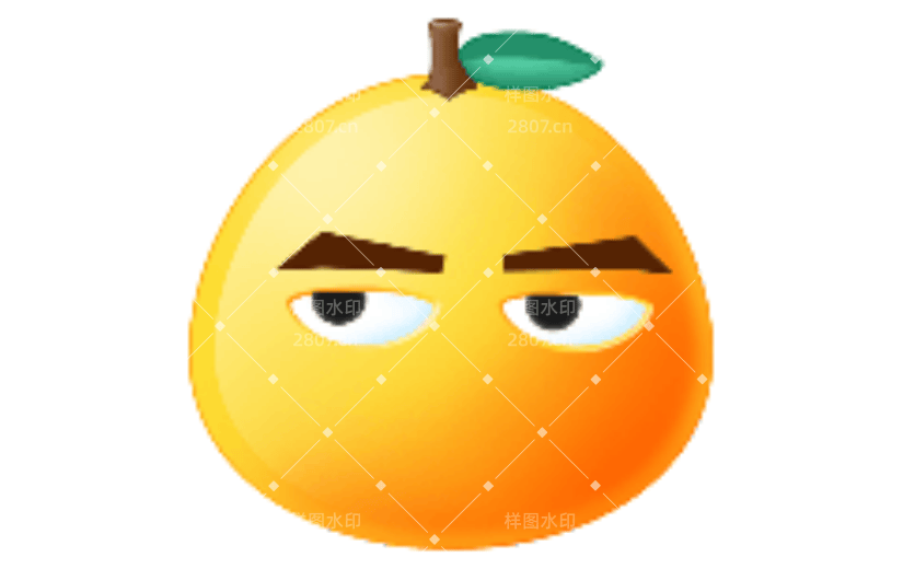 奸诈可爱卡通动态贴纸