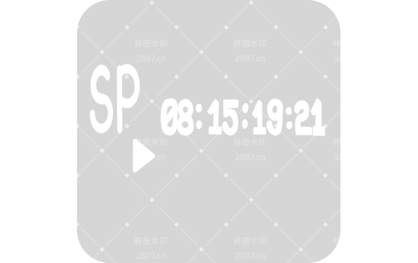 手绘-复古VCR装饰