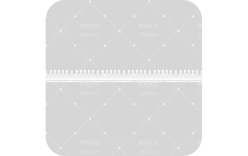 白色蕾丝手帐装饰元素贴纸8