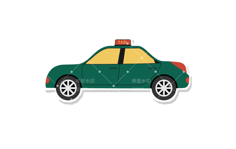小红书旅游旅游手帐风元素套系贴纸
