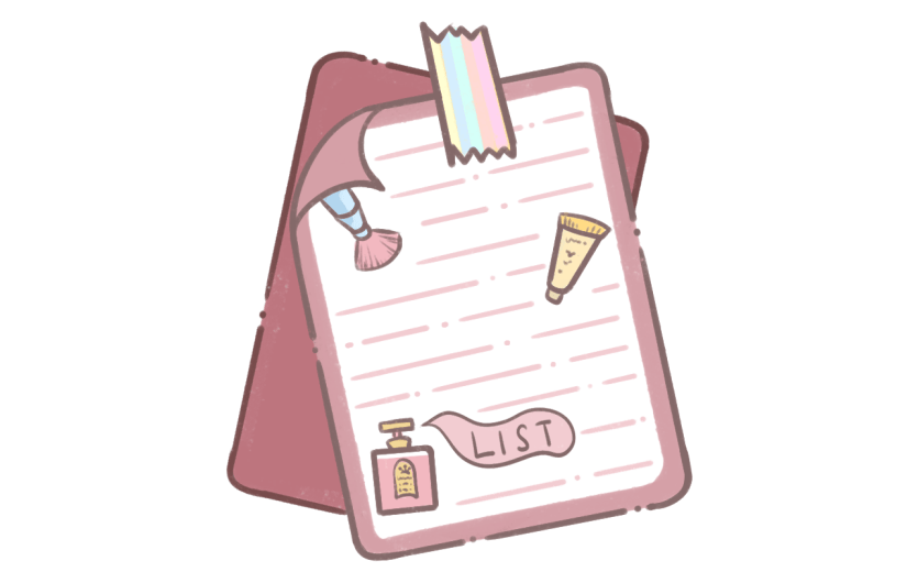 卡通-计划便利贴元素